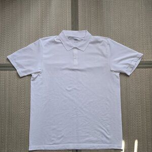 Uniqlo Men’s Extra Large White Polo Shirt XL Worn Once